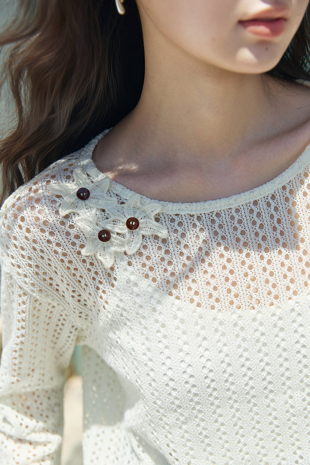 Knit Shirt+Camisole for Women