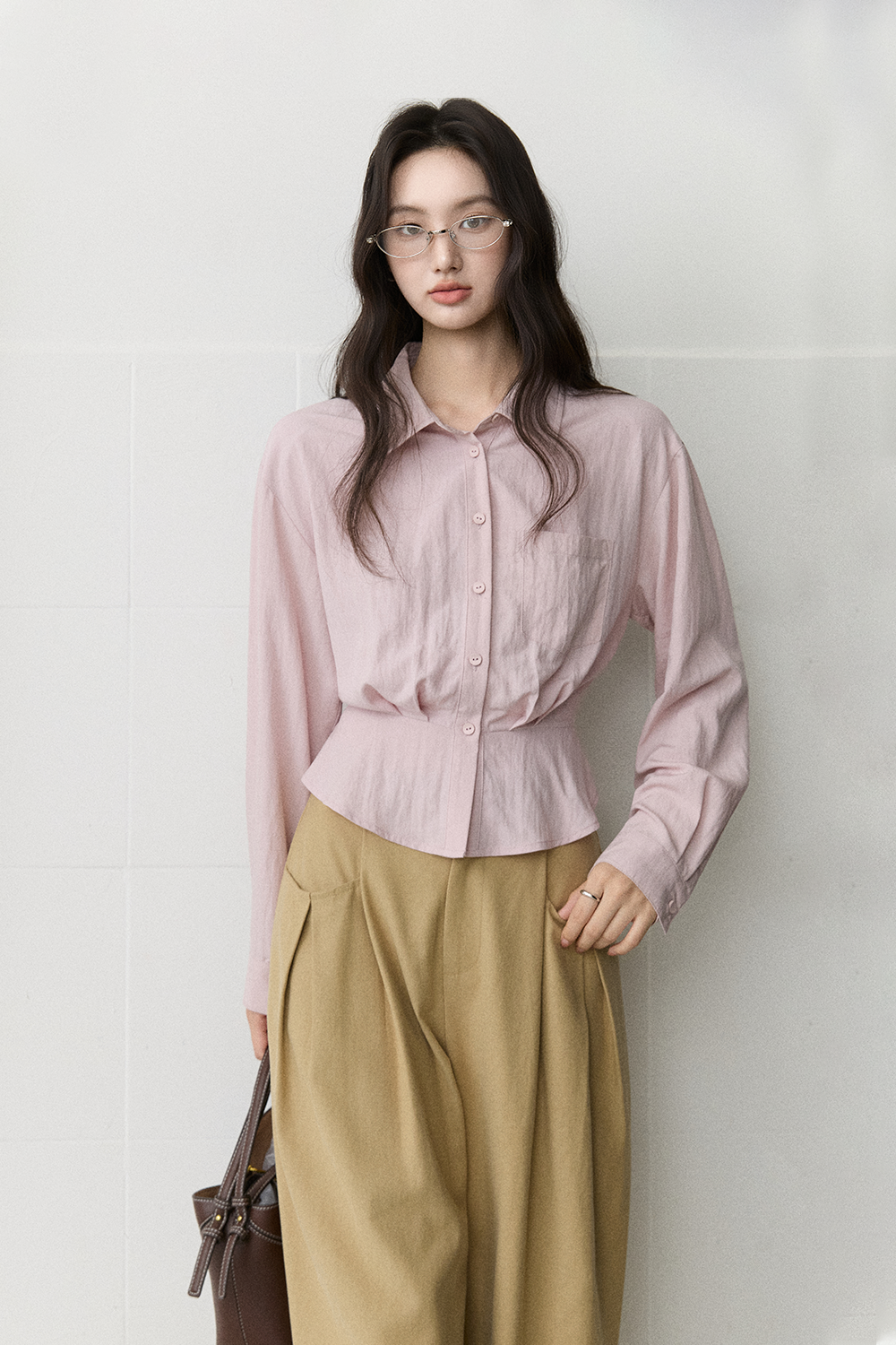 Shirts+Silk Scarf for Women