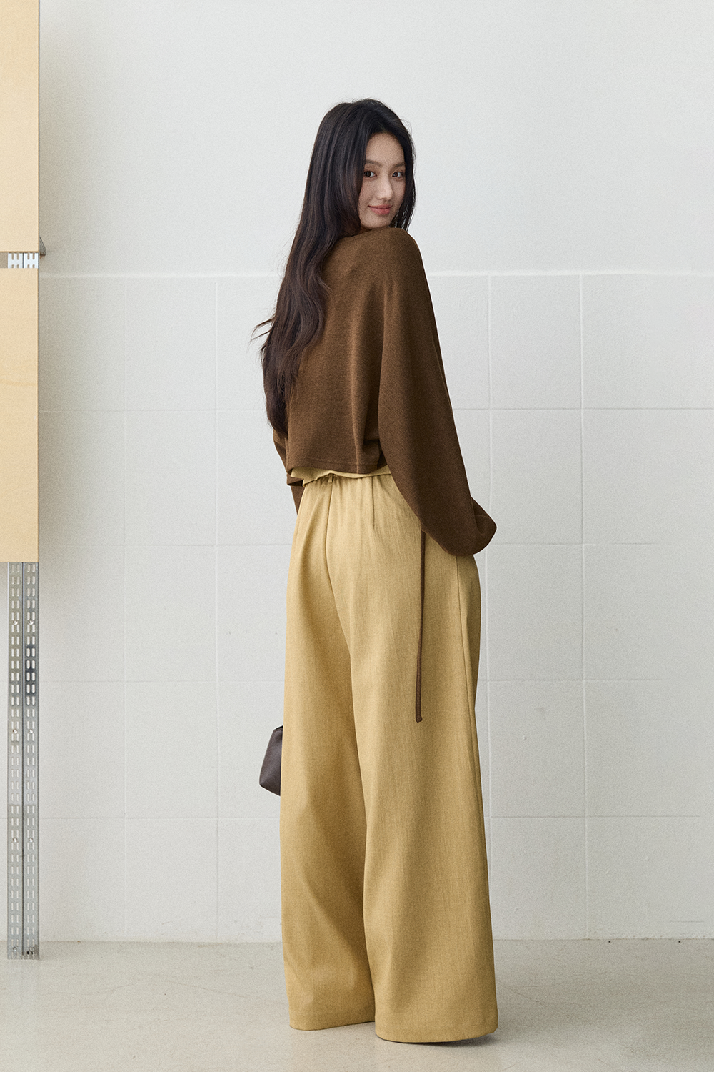 Spaghetti Strap Top + Coat + Pant Set MISHOW
