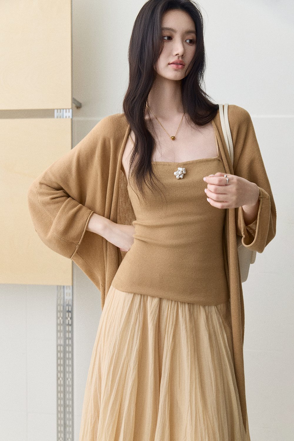 Cardigan + Camisole for Women MISHOW