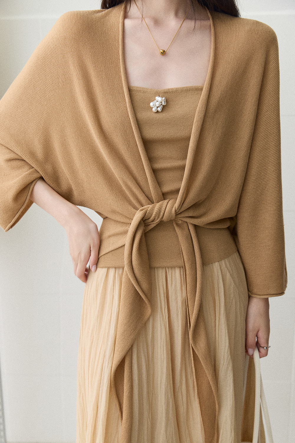 Cardigan + Camisole for Women MISHOW