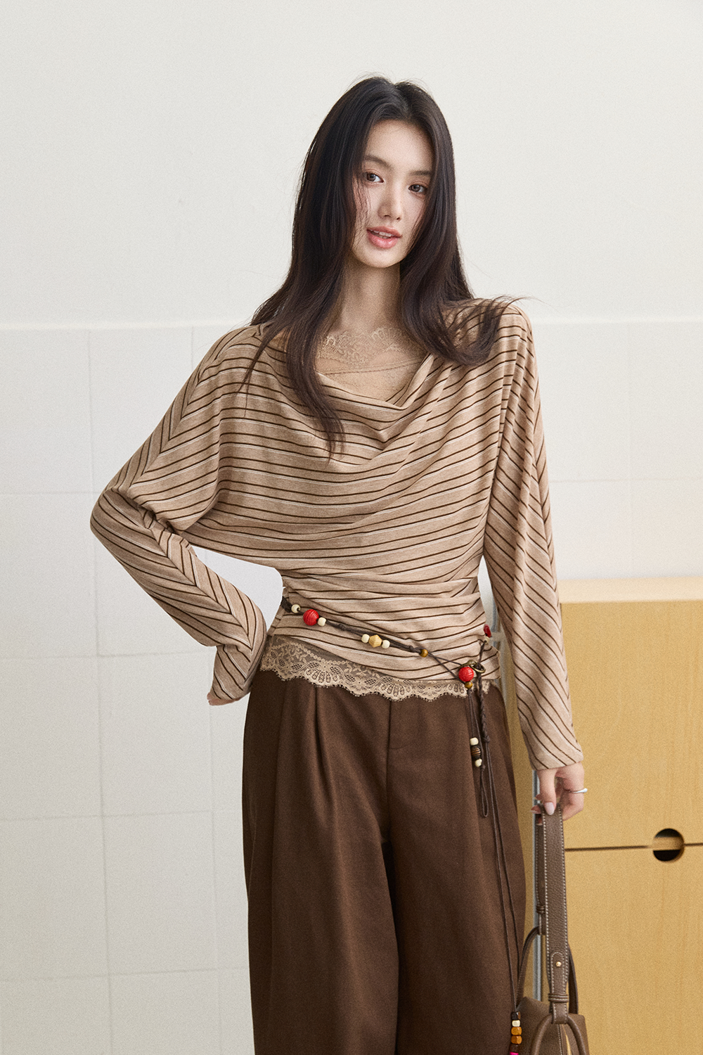 Long Sleeve T-shirt for Women MISHOW