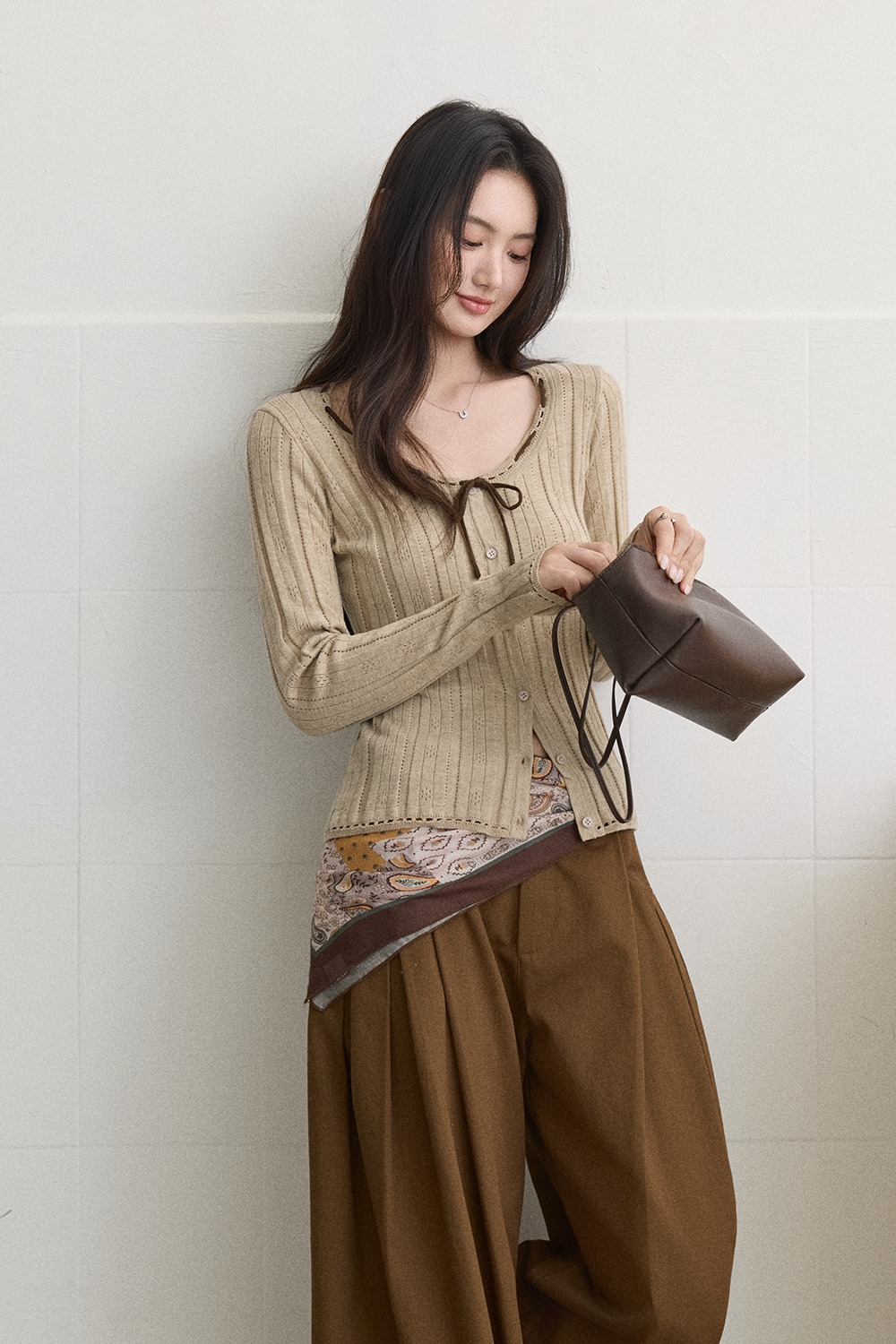 Knit Shirt for Women MISHOW