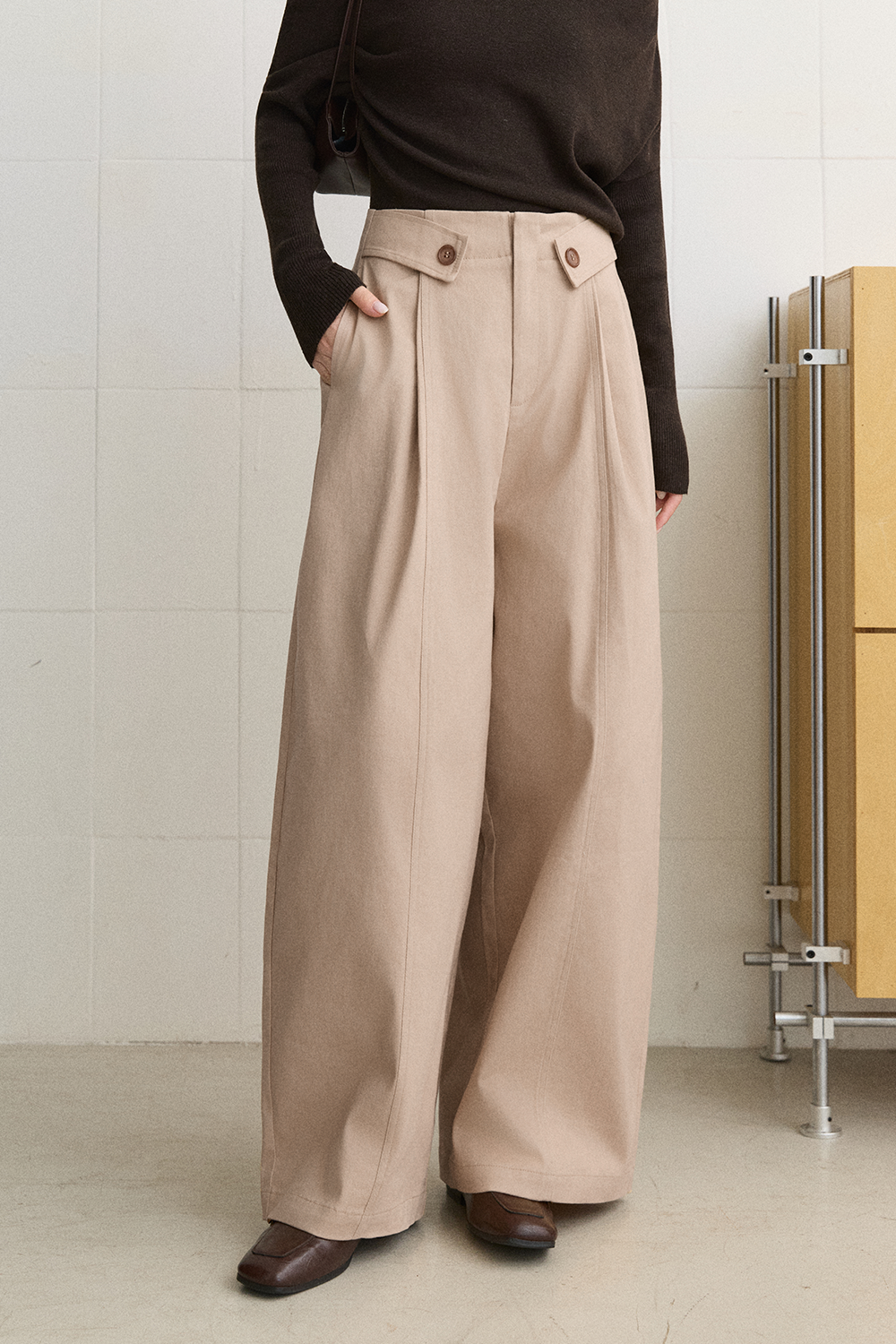 Wide-leg Pants for Women MISHOW