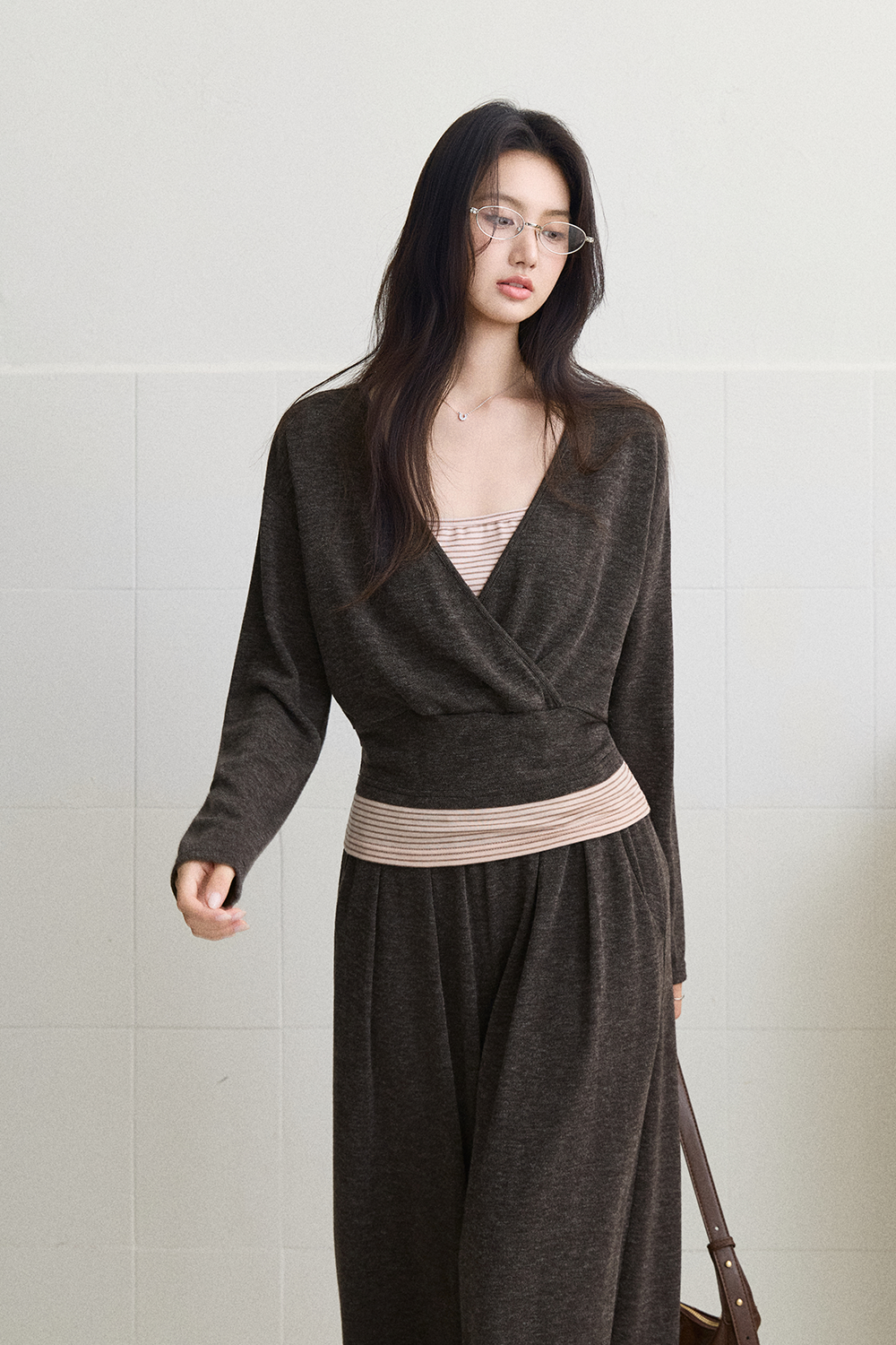 Knit Shirt and Pant Set MISHOW