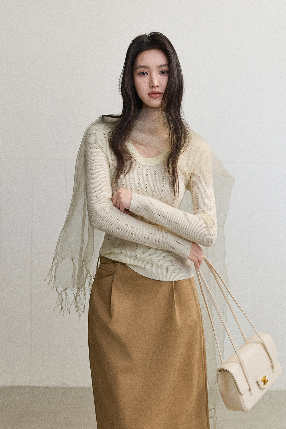 Long Sleeve T-shirt for Women MISHOW