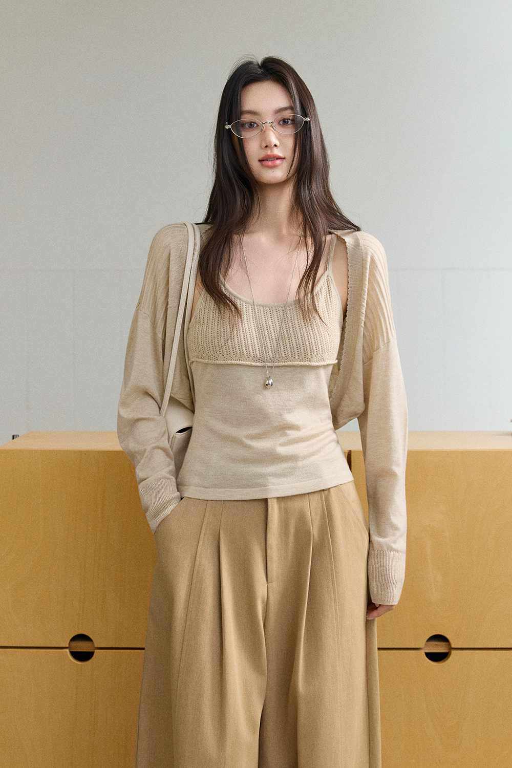 Cardigan + Camisole for Women MISHOW