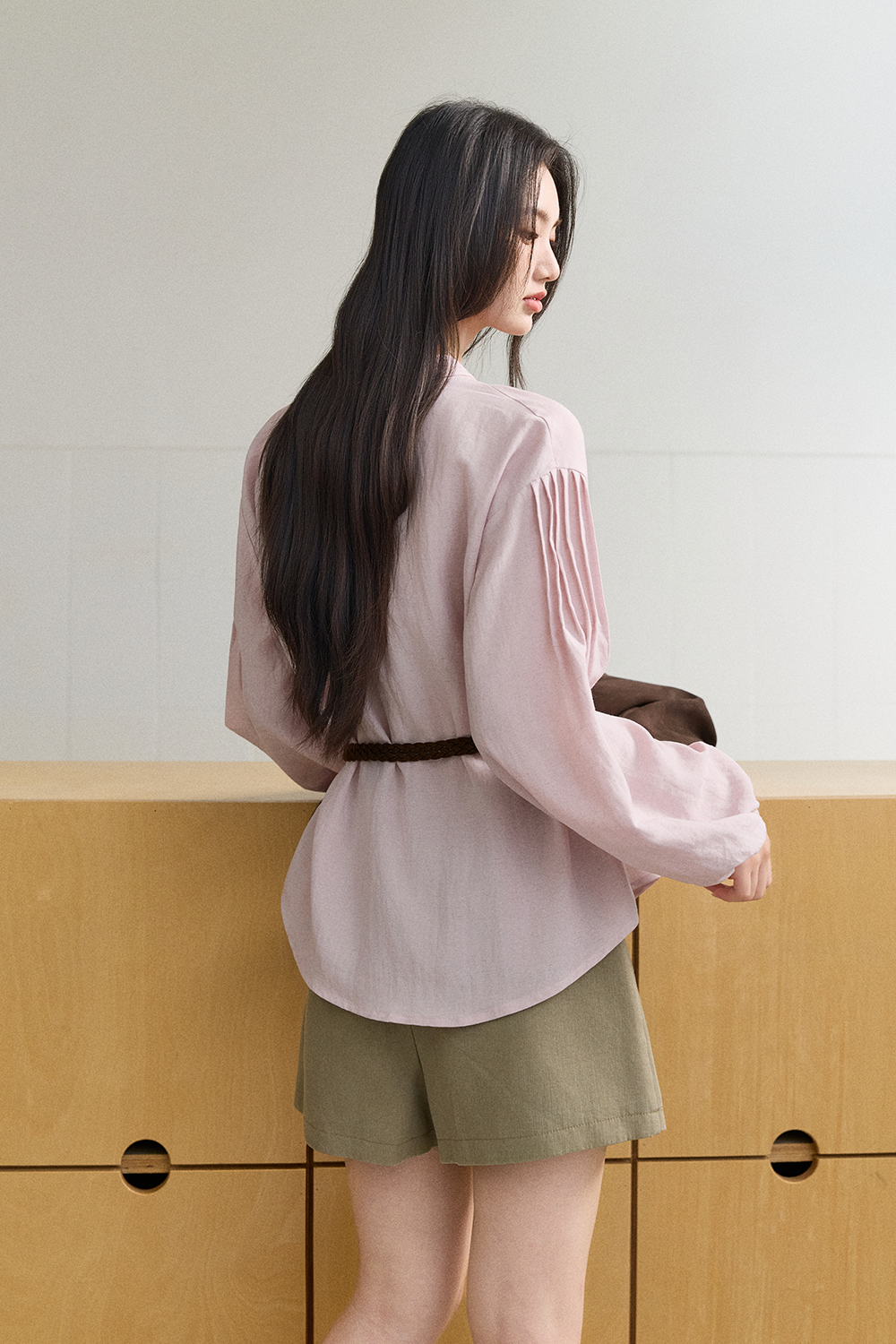 Shirts+Belt for Women MISHOW