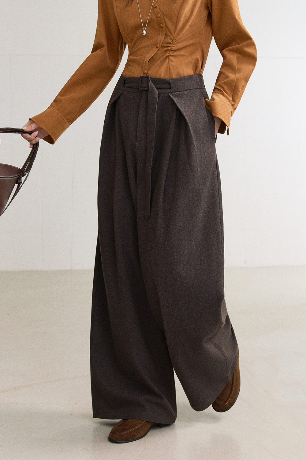 Wide-leg Pants for Women MISHOW