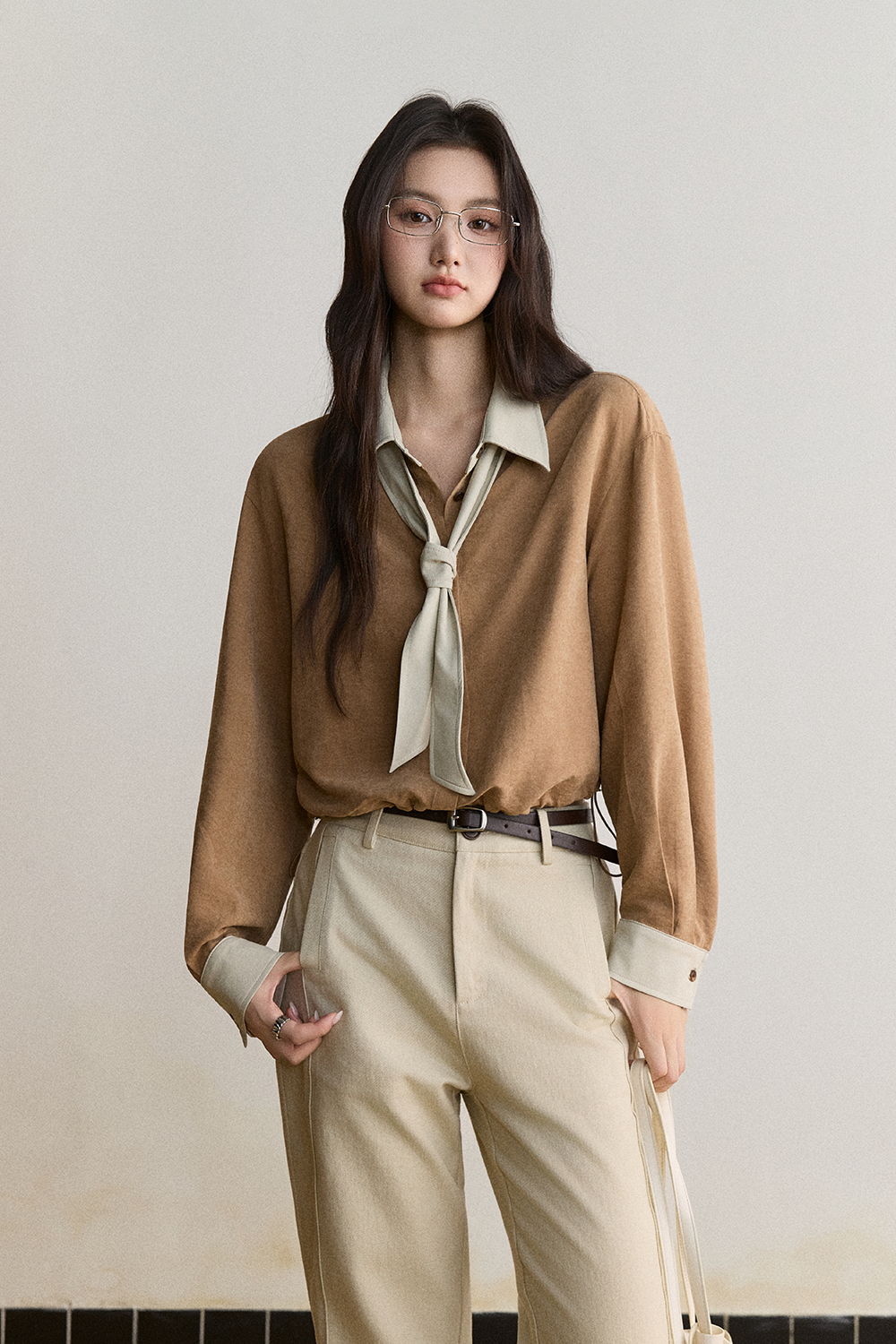 Shirts+Ribbon for Women MISHOW