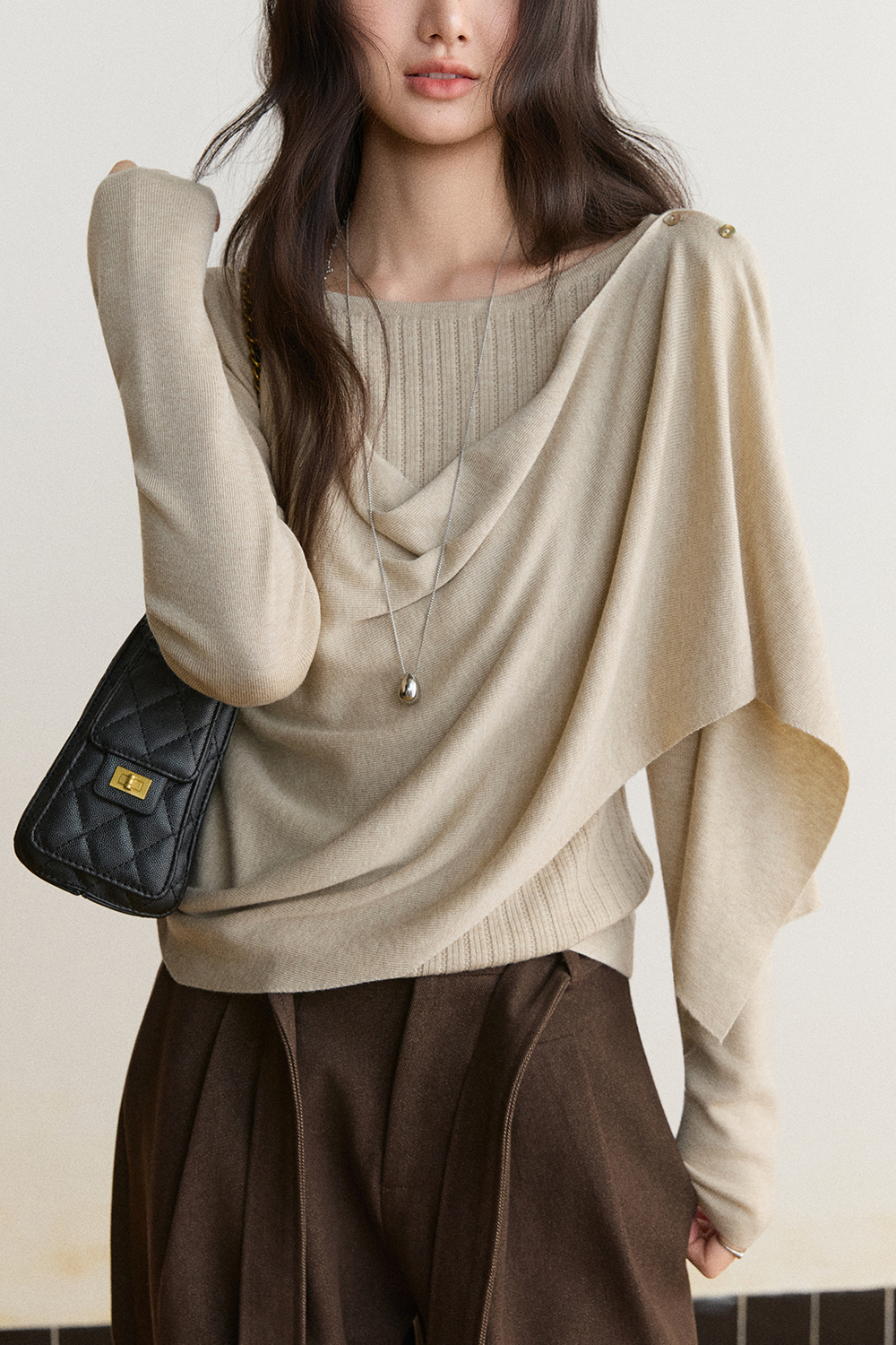 Knit Shirt for Women MISHOW