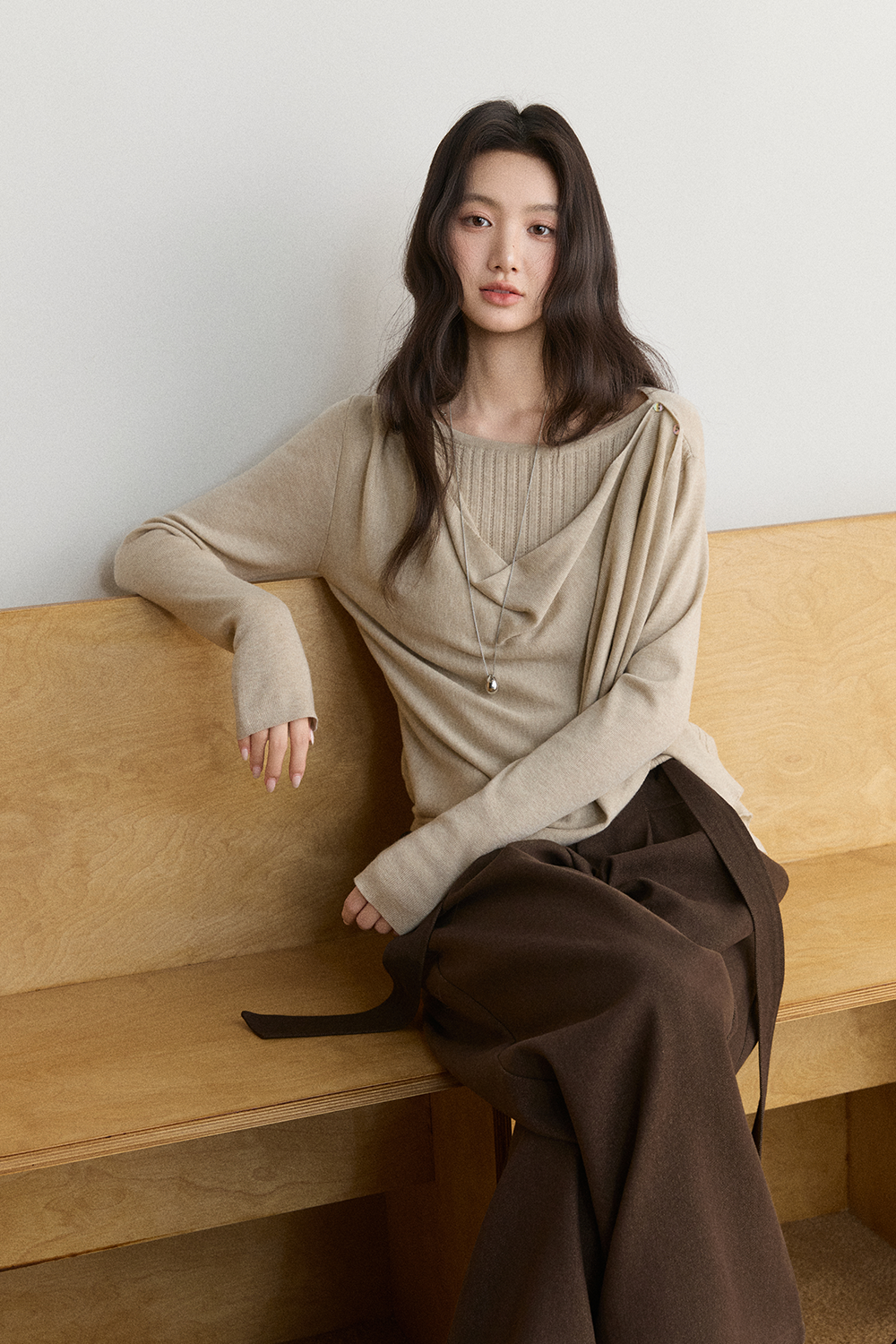 Knit Shirt for Women MISHOW