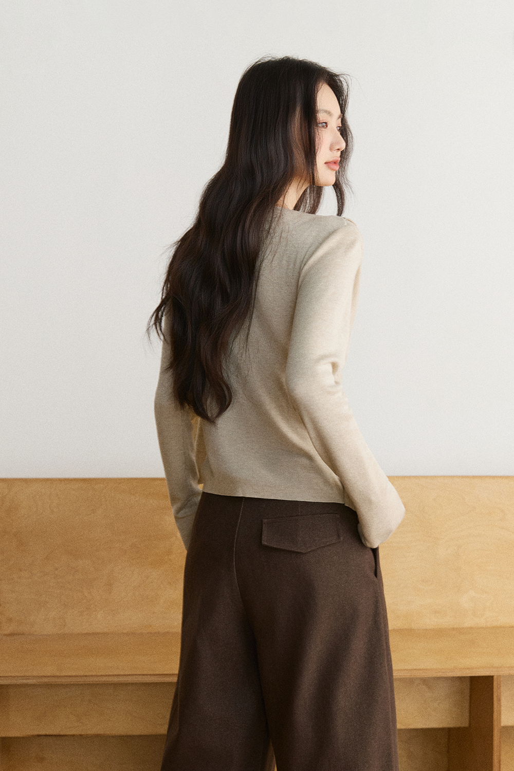 Knit Shirt for Women MISHOW