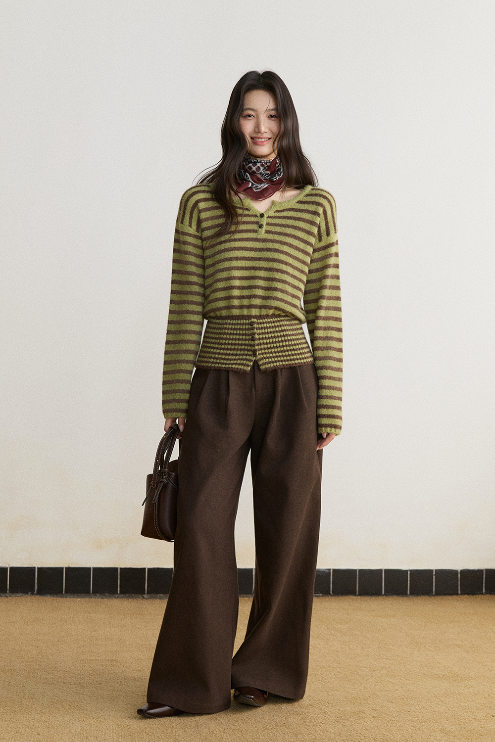 Knit Shirt for Women MISHOW