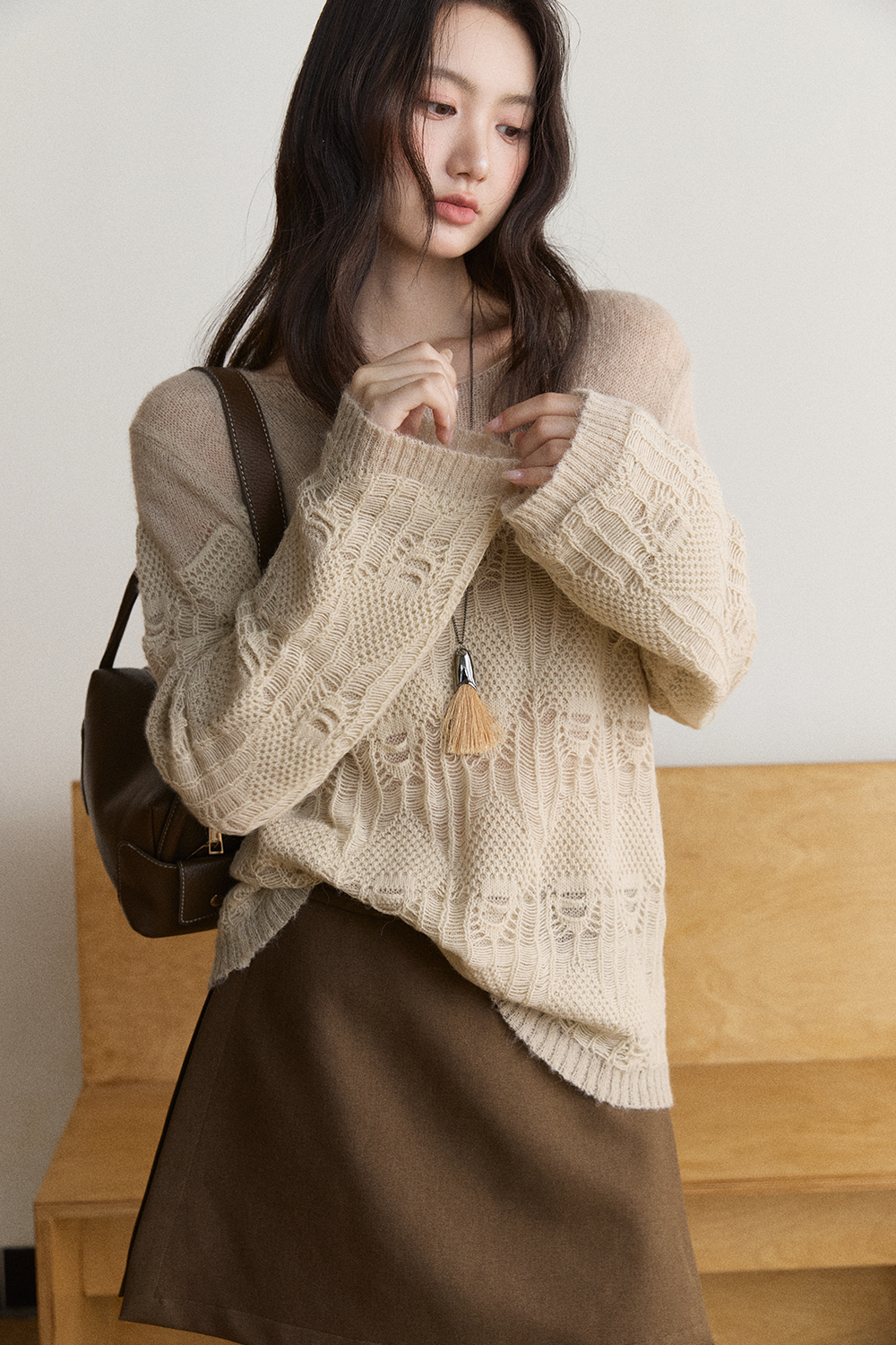 Knit Shirt for Women MISHOW