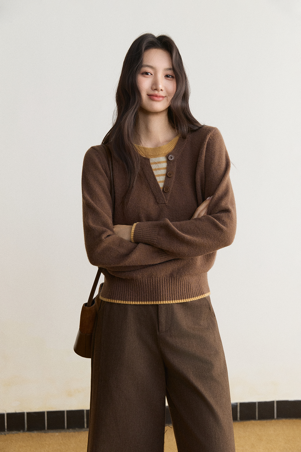 Knit Shirt for Women MISHOW