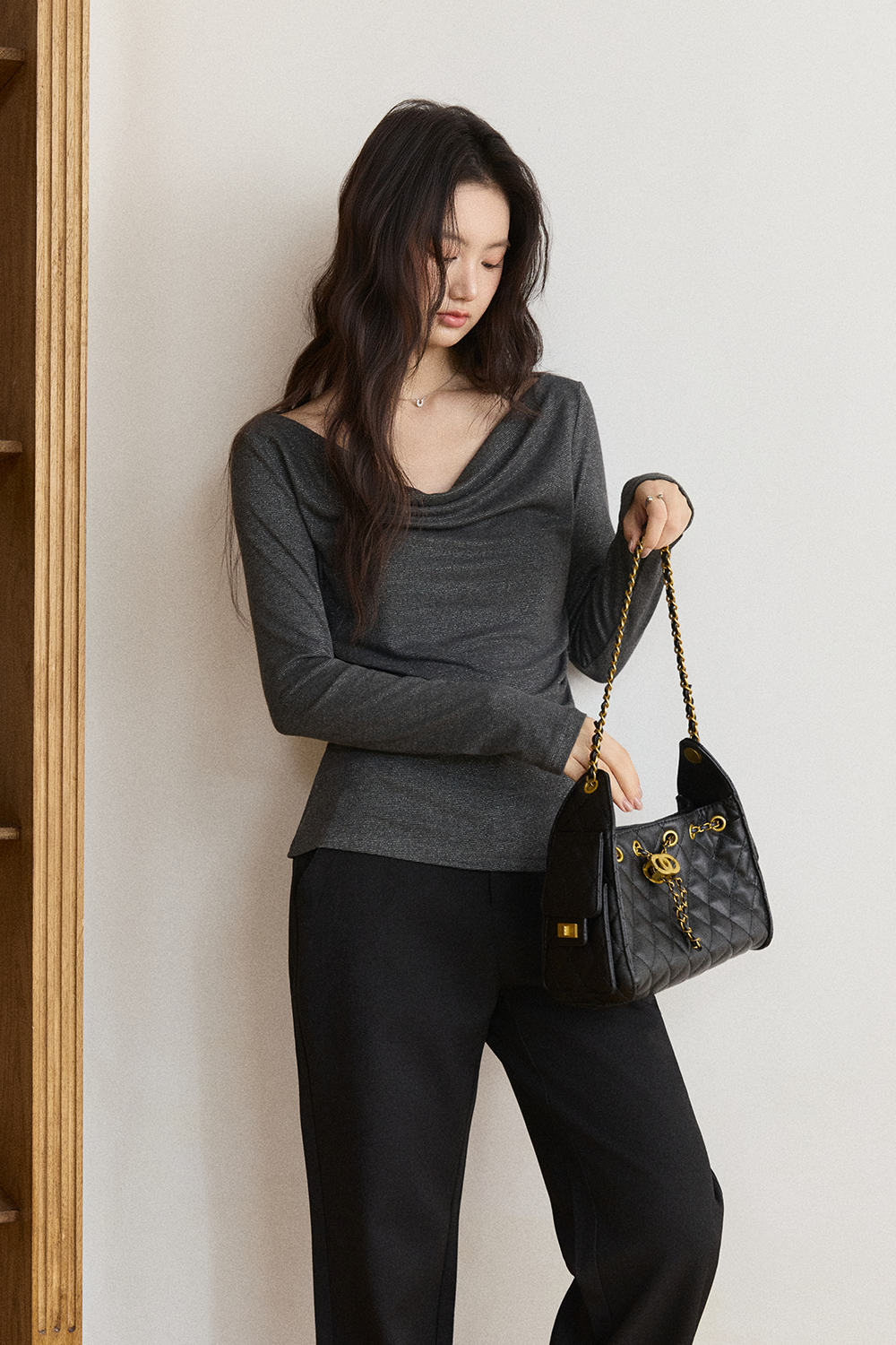 Long Sleeve T-shirt for Women MISHOW