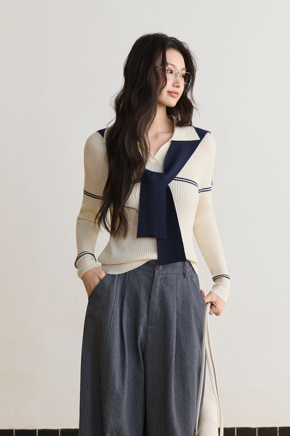 Knit Shirt for Women MISHOW