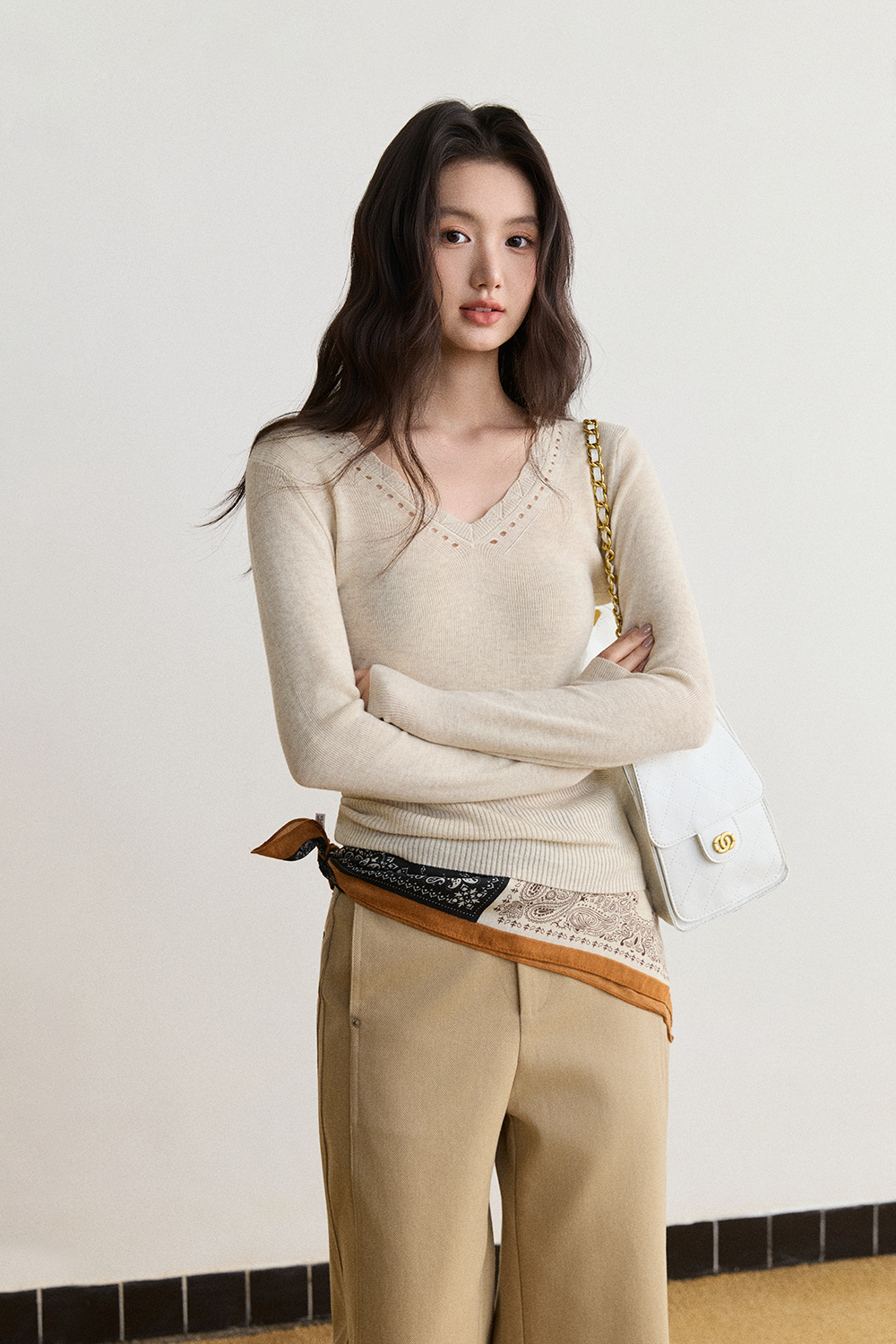 Long Sleeve T-shirt for Women MISHOW