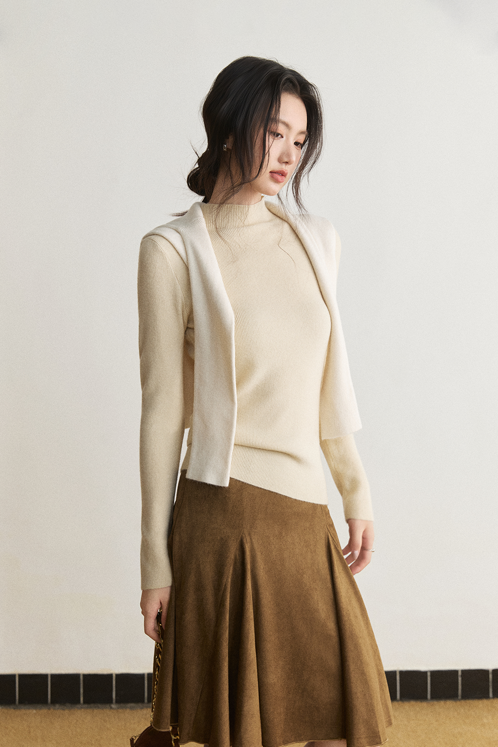 Knit Shirt for Women MISHOW