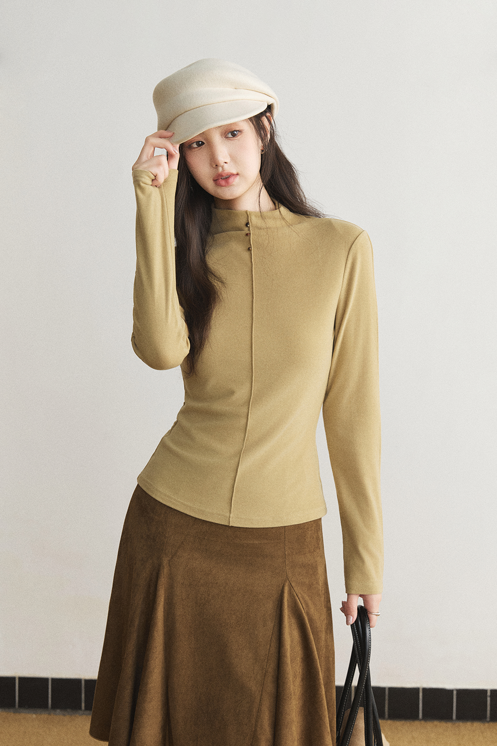 Long Sleeve T-shirt for Women MISHOW