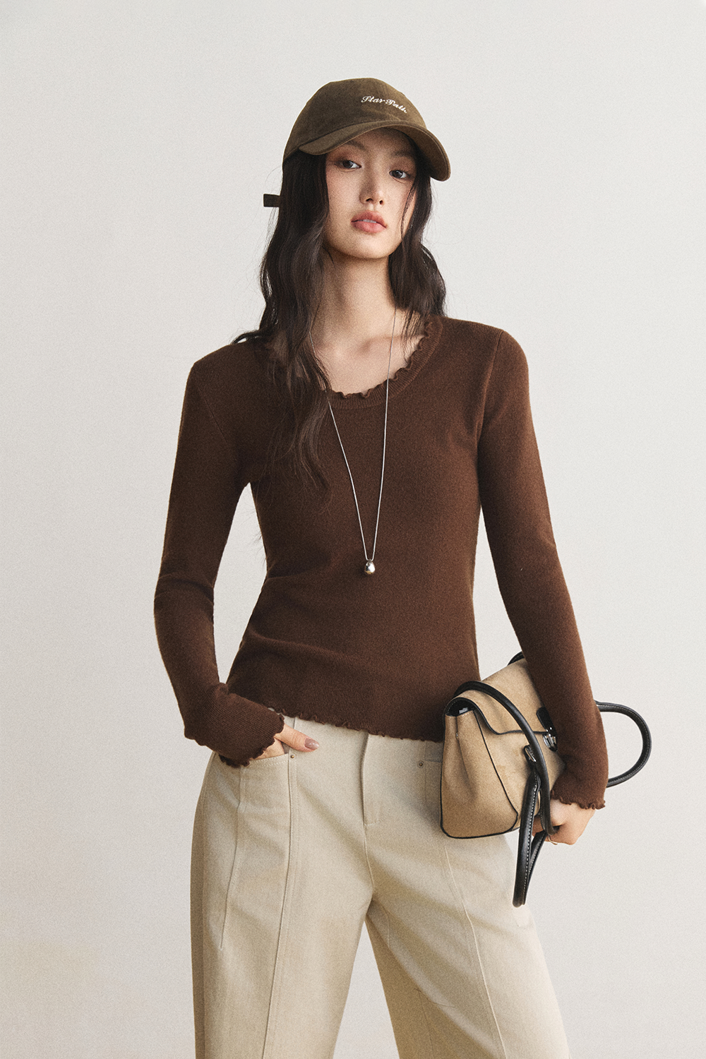 Long Sleeve T-shirt for Women MISHOW