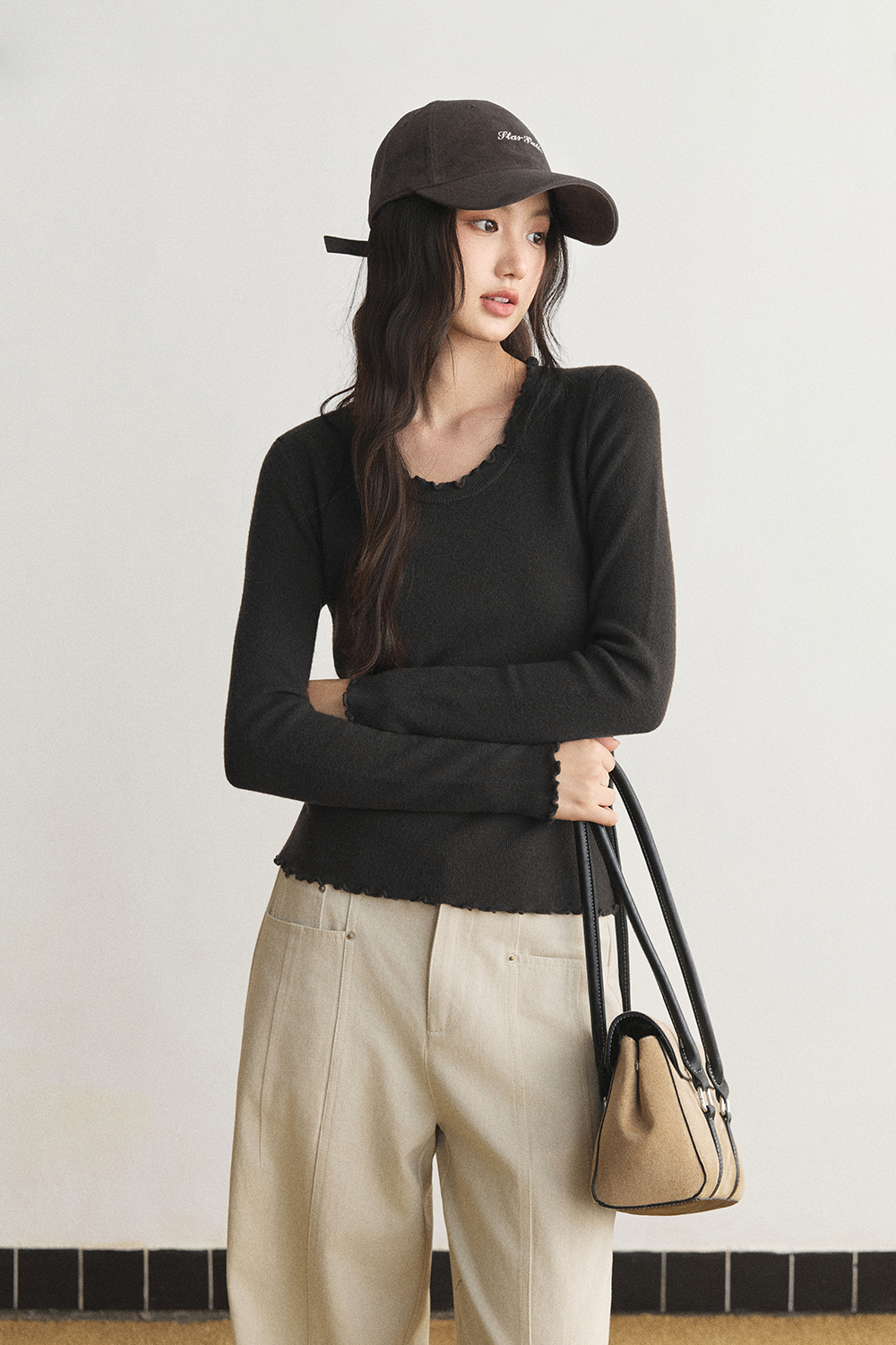 Long Sleeve T-shirt for Women MISHOW
