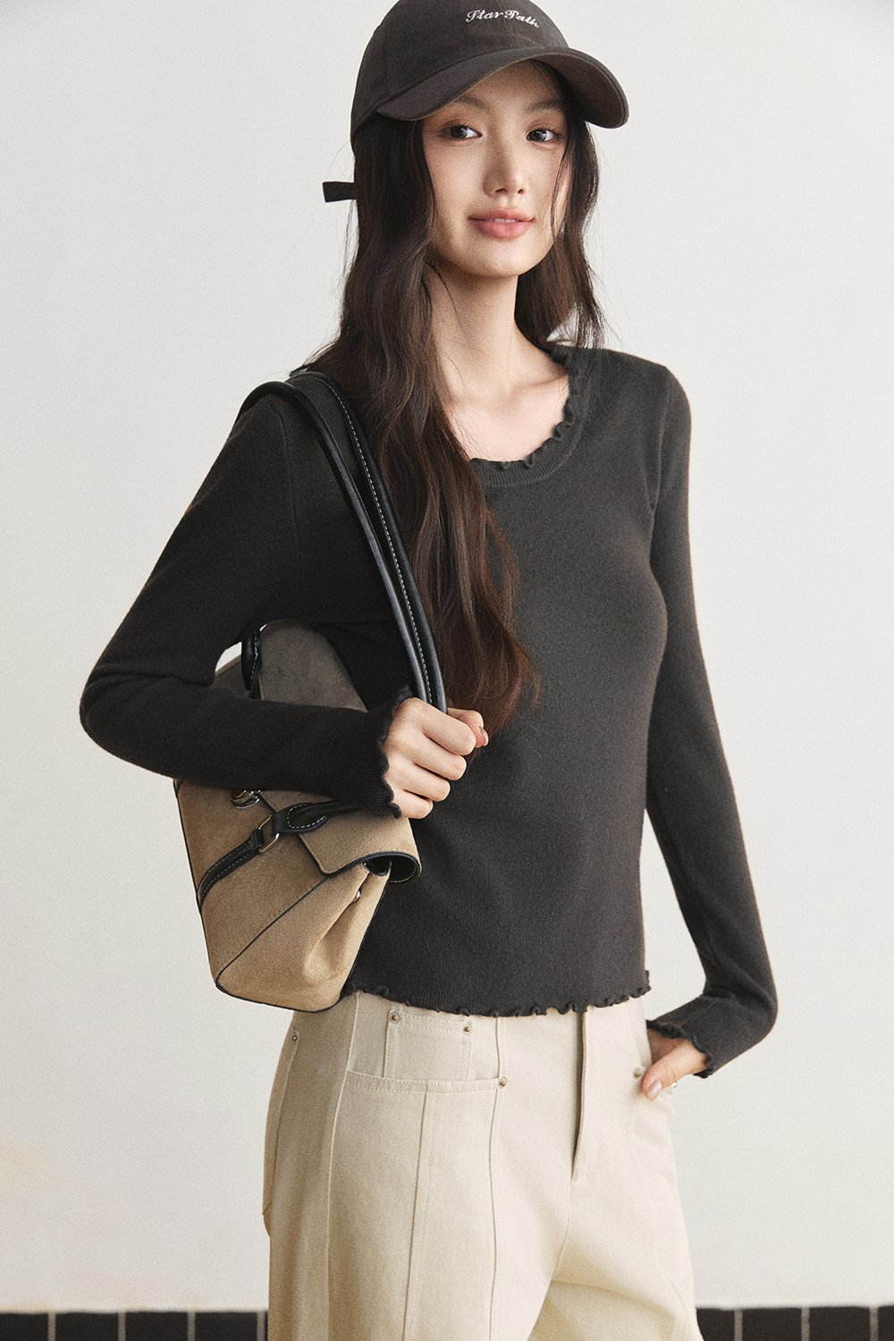 Long Sleeve T-shirt for Women MISHOW