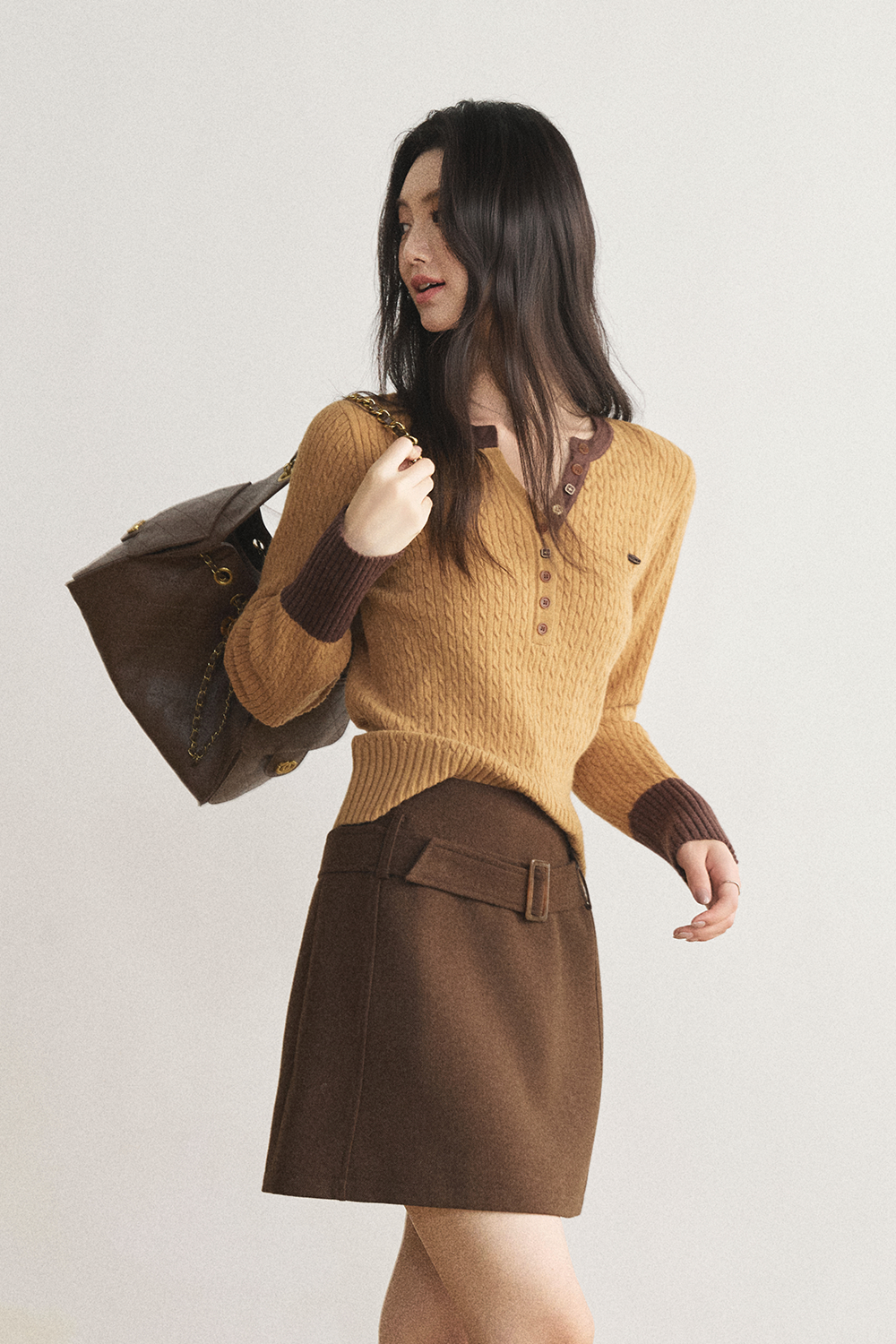 Knit Shirt for Women MISHOW