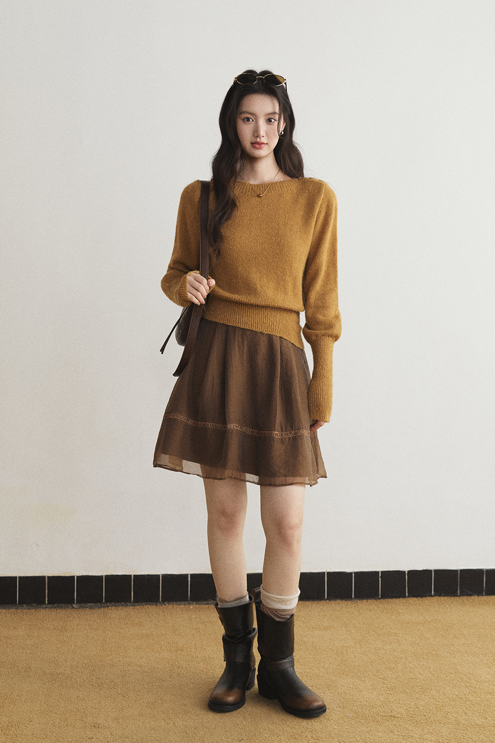 Midi Skirt for Women MISHOW