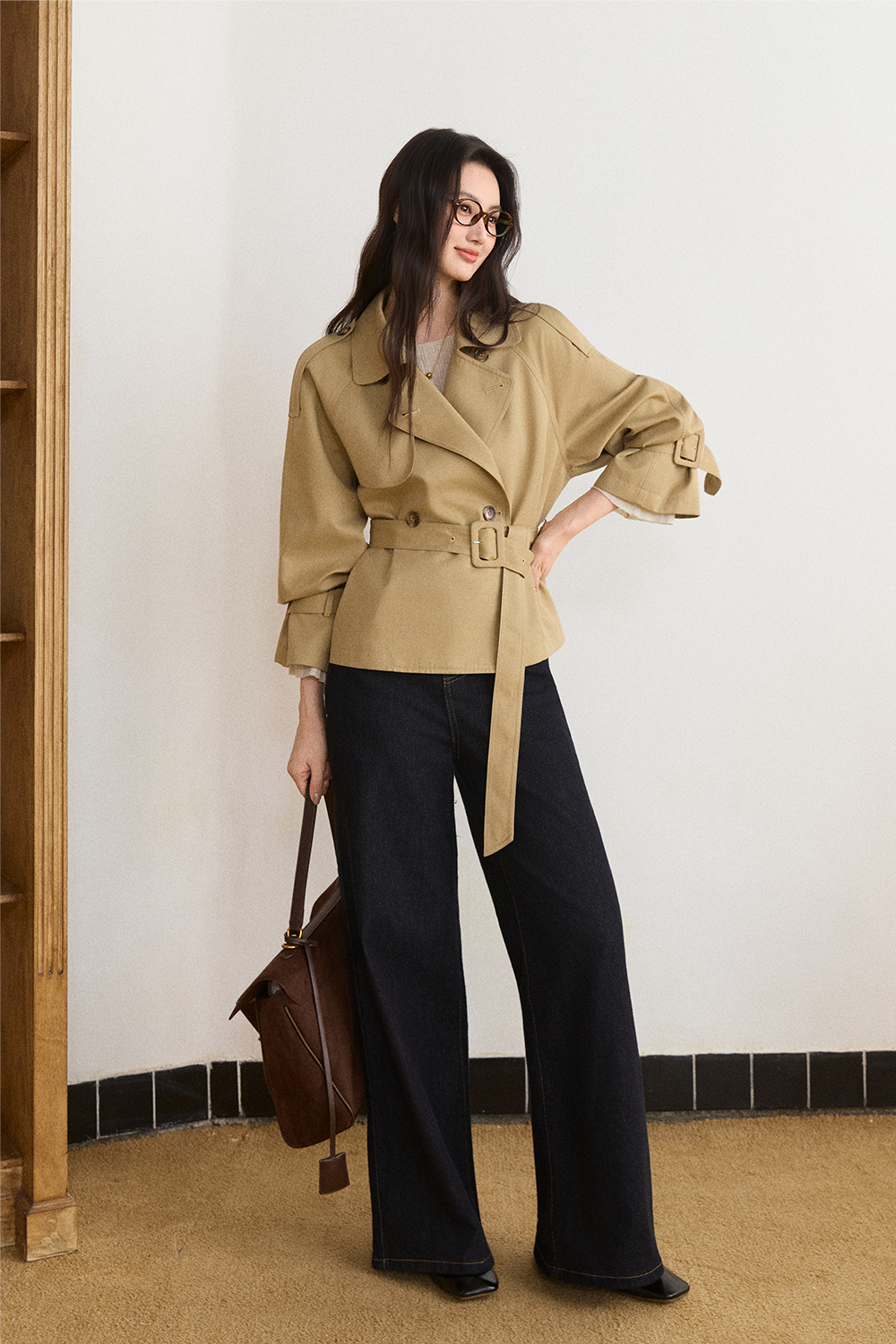 Trench Coat for Women MISHOW