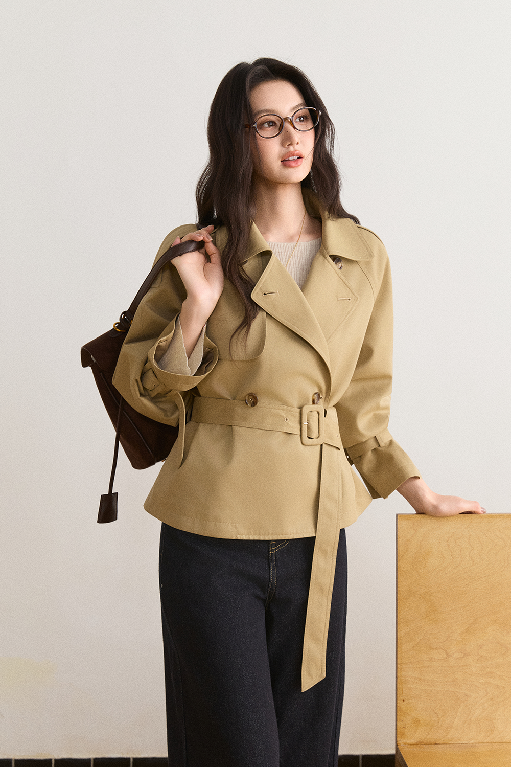 Trench Coat for Women MISHOW