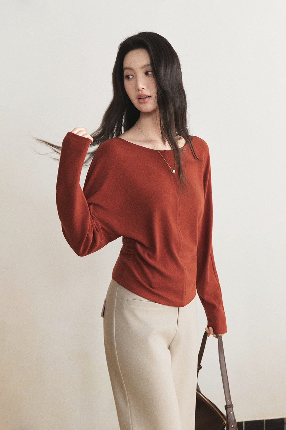 Long Sleeve T-shirt for Women MISHOW