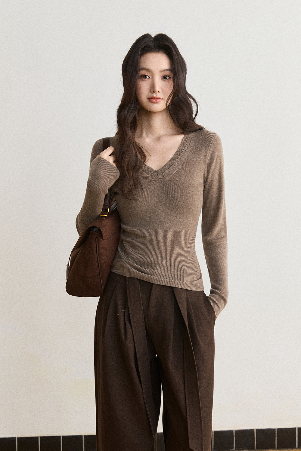 Long Sleeve T-shirt for Women MISHOW