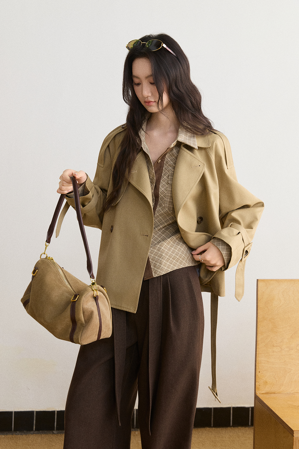Trench Coat for Women MISHOW