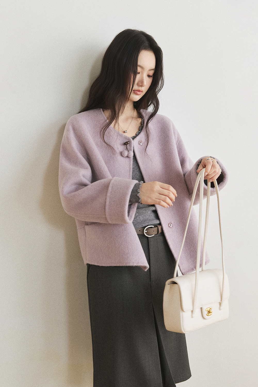 Woolen Coat for Women MISHOW