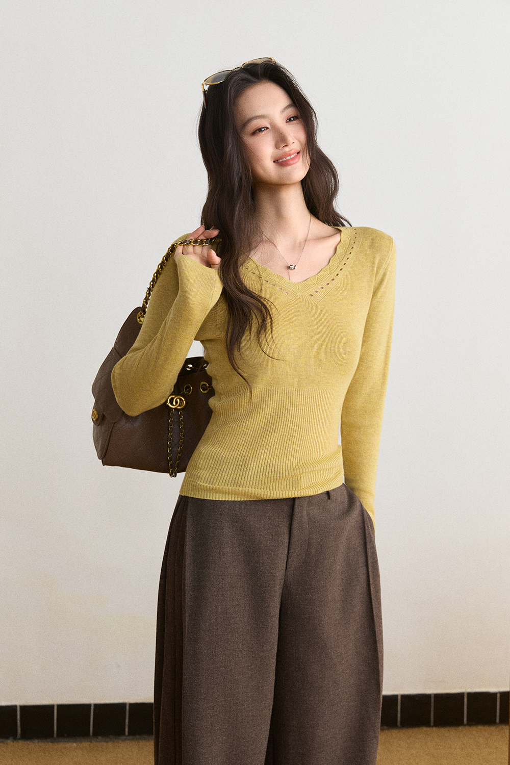 Long Sleeve T-shirt for Women MISHOW
