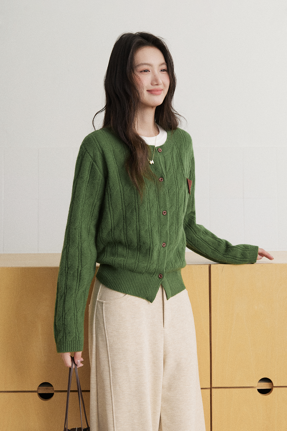 Knit Cardigan for Women MISHOW