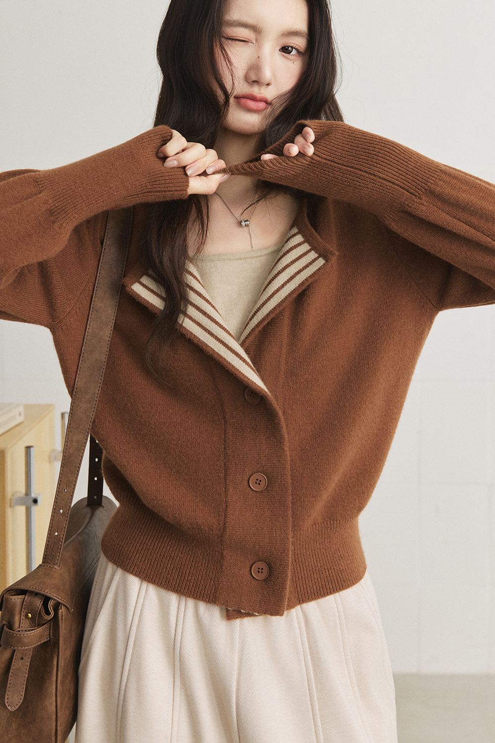 Knit Shirt for Women MISHOW