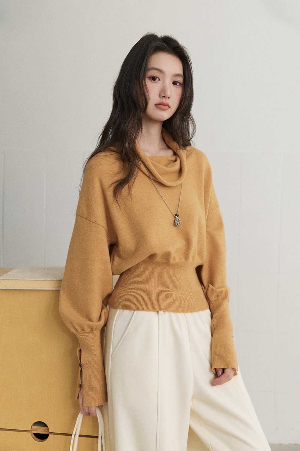 Knit Shirt for Women MISHOW