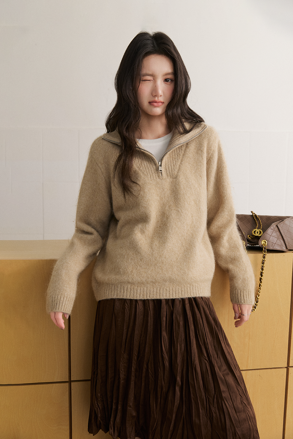 Knit Shirt for Women MISHOW