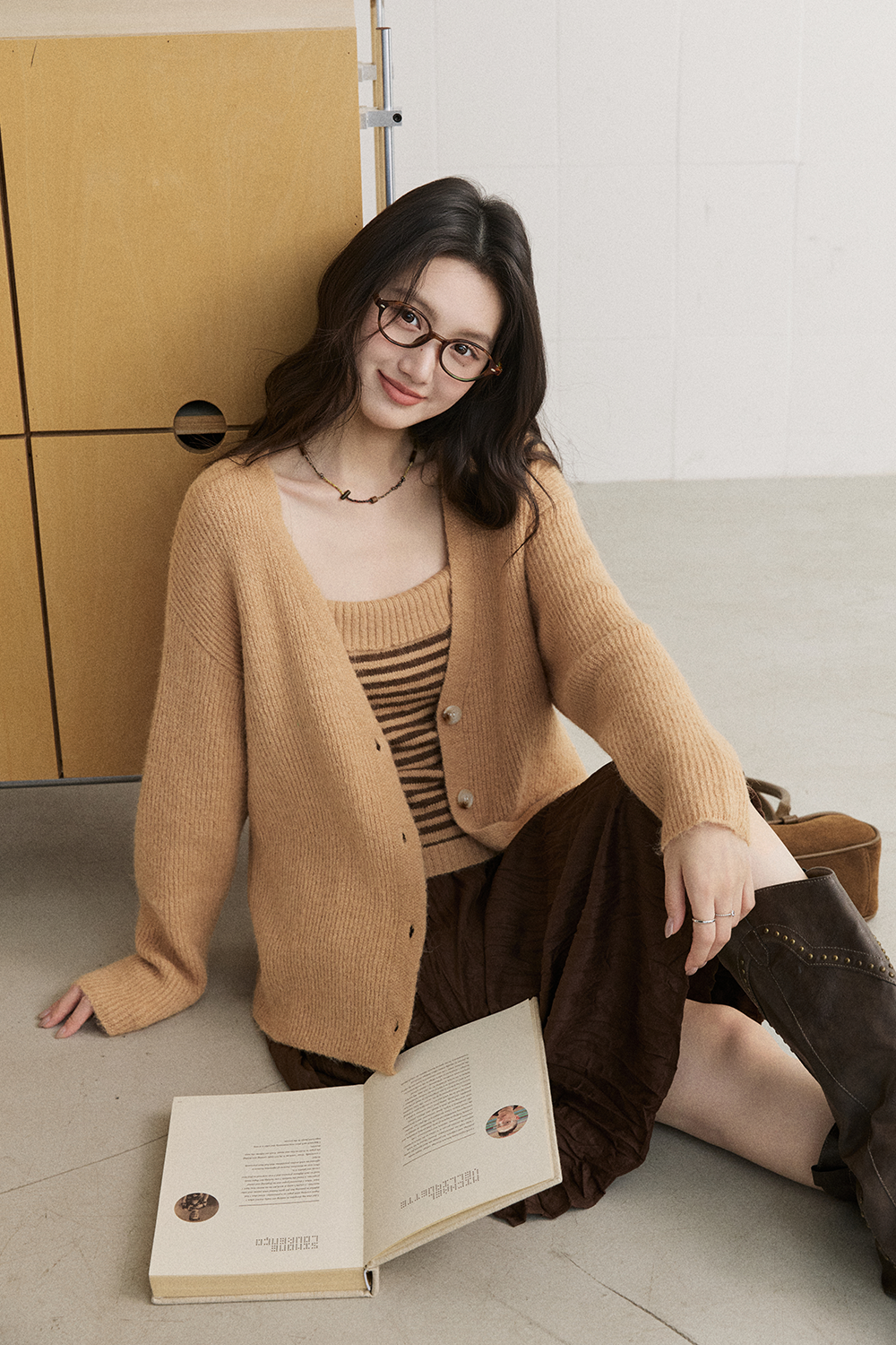 Cardigan + Camisole for Women MISHOW