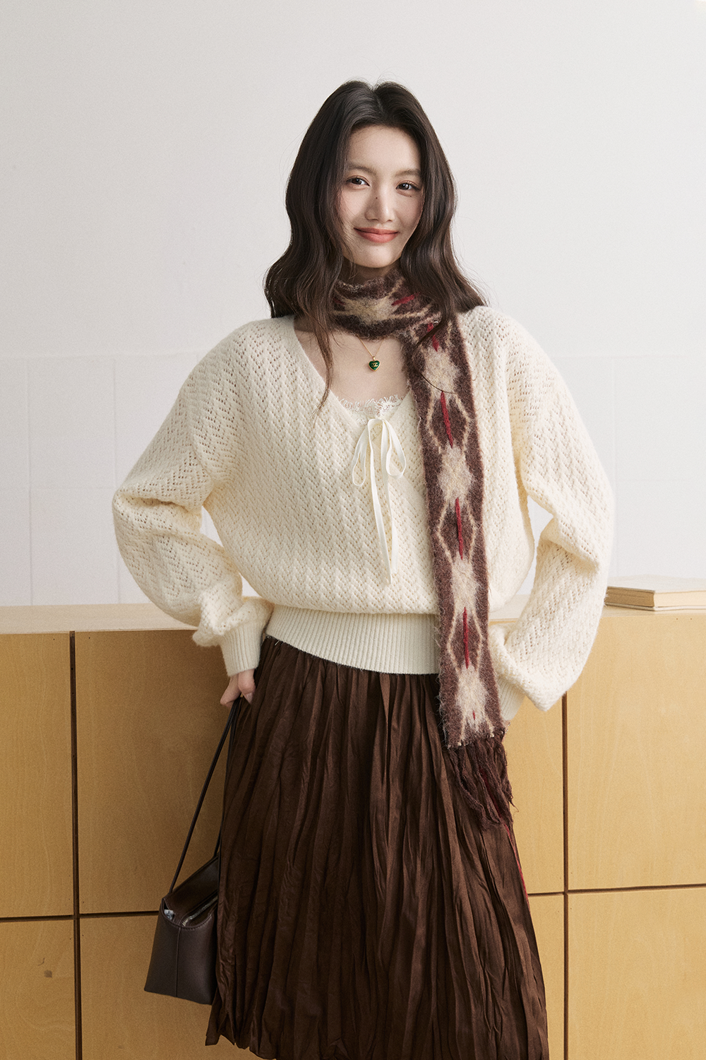 Knit Shirt for Women MISHOW