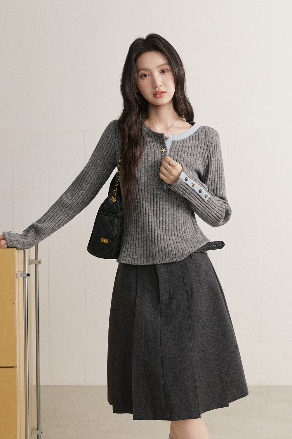 Knit Shirt for Women MISHOW