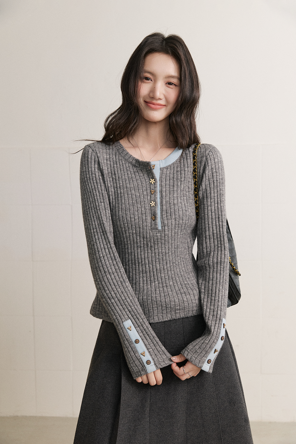 Knit Shirt for Women MISHOW