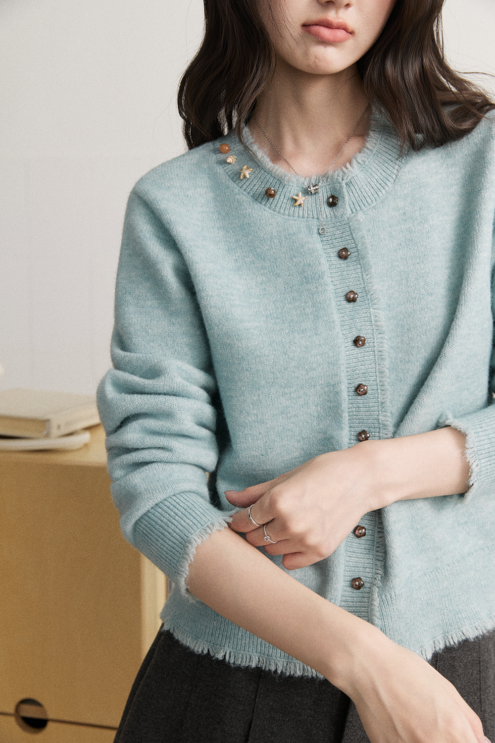 Knit Shirt for Women MISHOW