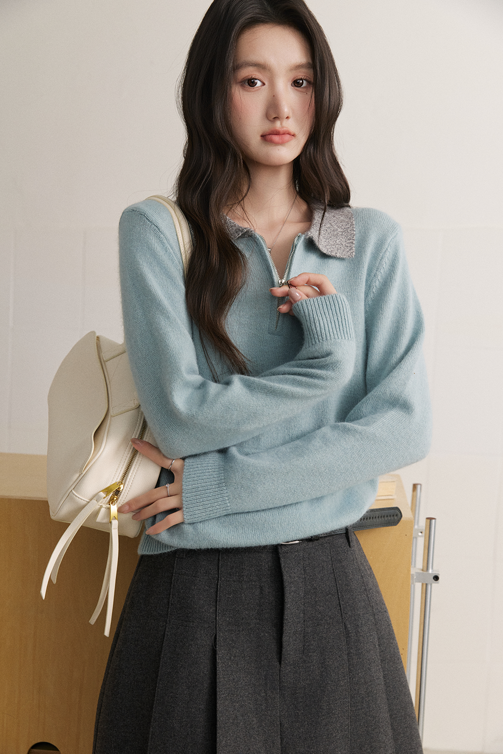 Knit Shirt for Women MISHOW