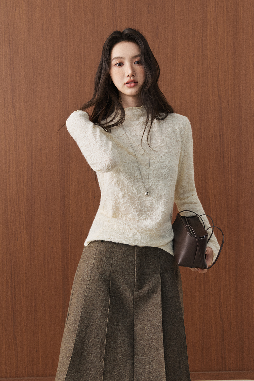 Knit Shirt for Women MISHOW