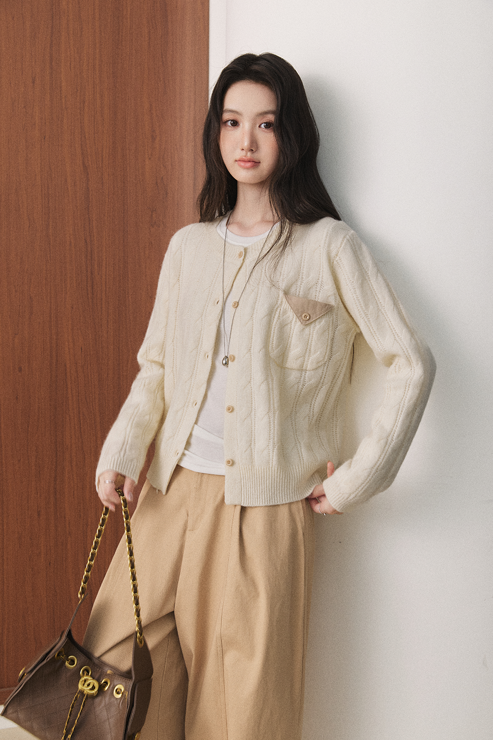 Knit Cardigan for Women MISHOW