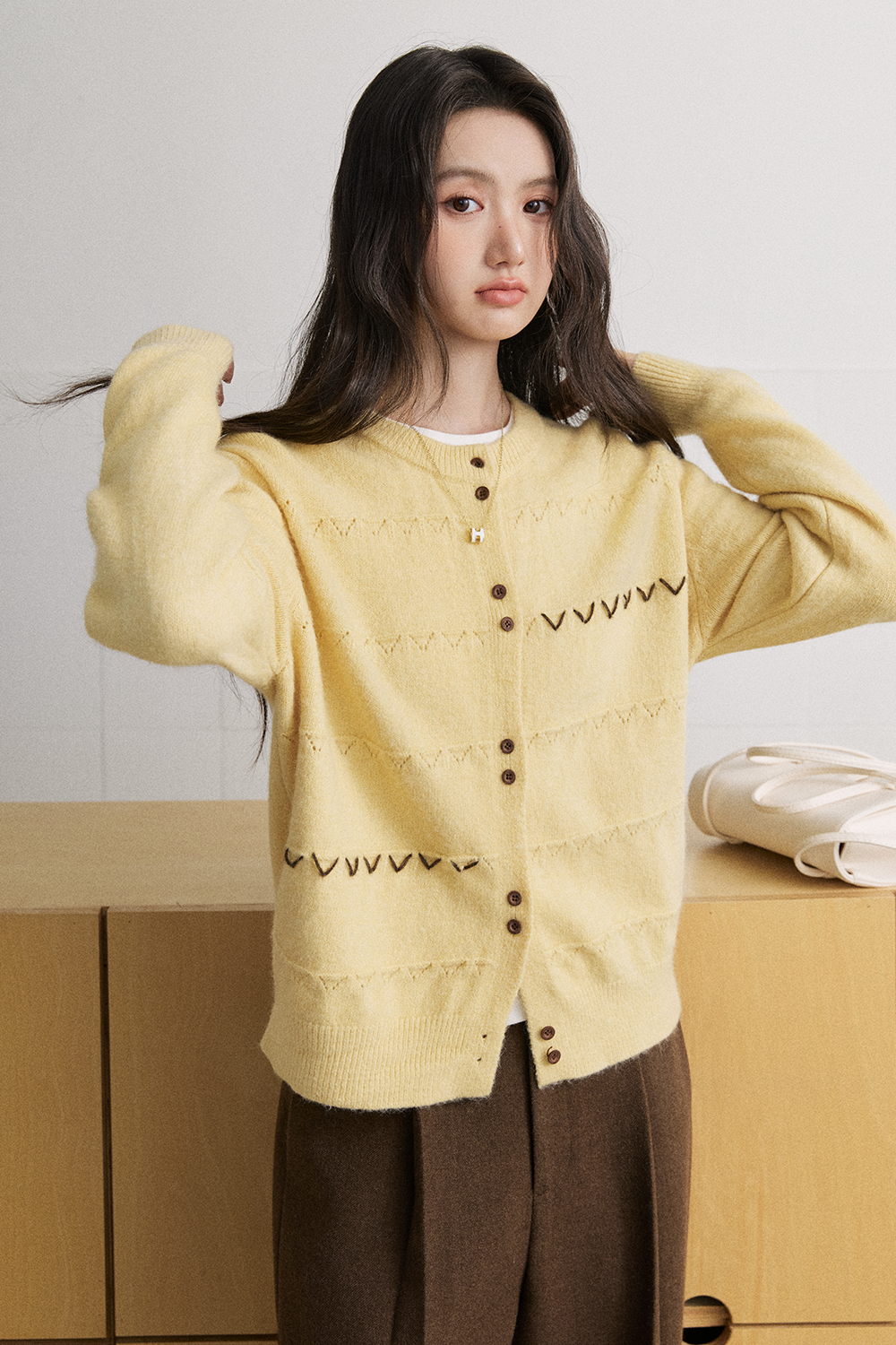 Knit Shirt for Women MISHOW